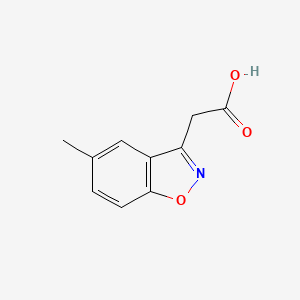 2-(5-Methylbenzo[d]isoxazol-3-yl)acetic acid