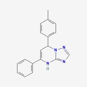 5-Phenyl-7-(p-tolyl)-4,7-dihydro-[1,2,4]triazolo[1,5-a]pyrimidine