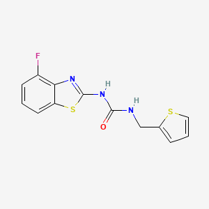 1-(4-Fluorobenzo[d]thiazol-2-yl)-3-(thiophen-2-ylmethyl)urea