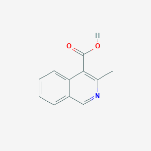 molecular formula C11H9NO2 B2652480 3-Methyl-4-isoquinolinecarboxylic acid CAS No. 1369203-79-1