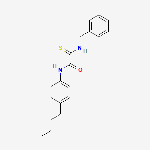 2-(benzylamino)-N-(4-butylphenyl)-2-thioxoacetamide