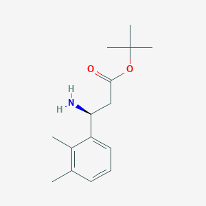 Tert-butyl (3S)-3-amino-3-(2,3-dimethylphenyl)propanoate