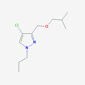 4-chloro-3-(isobutoxymethyl)-1-propyl-1H-pyrazole