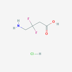 4-Amino-3,3-difluorobutanoic acid hydrochloride