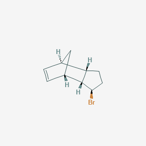 molecular formula C10H13Br B2652601 (1S,2R,3R,6S,7R)-3-Bromotricyclo[5.2.1.02,6]dec-8-ene CAS No. 2490344-72-2