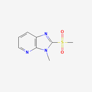 3-Methyl-2-(methylsulfonyl)-3H-imidazo[4,5-b]pyridine