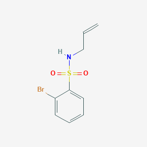 molecular formula C9H10BrNO2S B2652699 N-allyl-2-bromobenzenesulfonamide CAS No. 851297-52-4