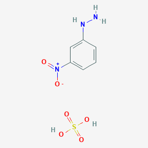 B2652885 (3-Nitrophenyl)hydrazine;sulfuric acid CAS No. 265323-29-3