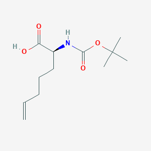 (2S)-2-(Boc-amino)-6-heptenoic acid