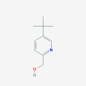 molecular formula C10H15NO B2653017 (5-(叔丁基)吡啶-2-基)甲醇 CAS No. 840526-99-0