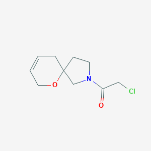 2-Chloro-1-(6-oxa-2-azaspiro[4.5]dec-8-en-2-yl)ethanone