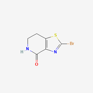 B2653191 2-Bromo-6,7-dihydro-5H-[1,3]thiazolo[4,5-c]pyridin-4-one CAS No. 1824620-38-3