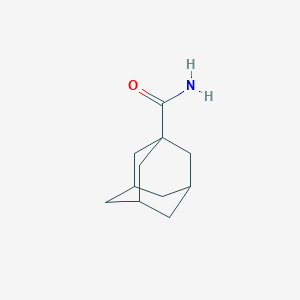 molecular formula C11H17NO B026532 1-金刚烷甲酰胺 CAS No. 5511-18-2