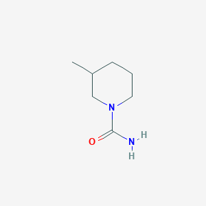 molecular formula C7H14N2O B2653305 3-甲基哌啶-1-甲酰胺 CAS No. 953756-42-8