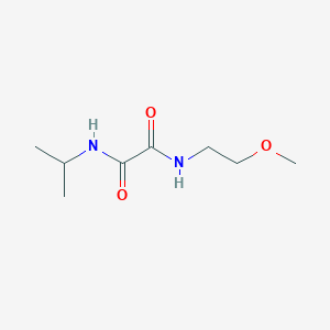 molecular formula C8H16N2O3 B2653312 N-(2-甲氧基乙基)-N'-(丙-2-基)乙二酰胺 CAS No. 357267-82-4