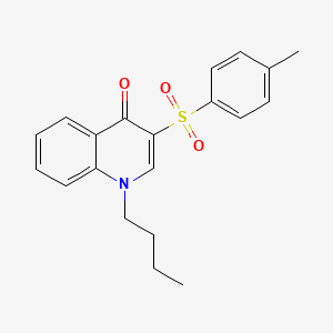 molecular formula C20H21NO3S B2653321 1-Butyl-3-(4-methylbenzenesulfonyl)-1,4-dihydroquinolin-4-one CAS No. 899217-42-6