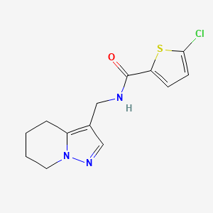 5-chloro-N-((4,5,6,7-tetrahydropyrazolo[1,5-a]pyridin-3-yl)methyl)thiophene-2-carboxamide