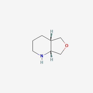 molecular formula C7H13NO B2653380 Rel-(4aS,7aR)-octahydrofuro[3,4-b]pyridine CAS No. 1807939-96-3