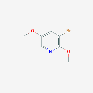 molecular formula C7H8BrNO2 B2653420 3-Bromo-2,5-dimethoxypyridine CAS No. 1093951-75-7
