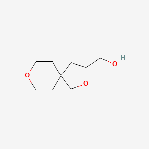 molecular formula C9H16O3 B2653439 {2,8-Dioxaspiro[4.5]decan-3-yl}methanol CAS No. 2060037-64-9