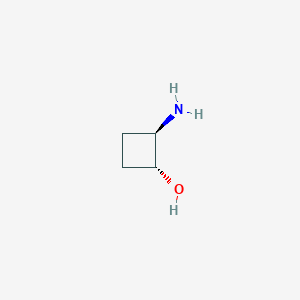 molecular formula C4H9NO B2653471 trans-2-Amino-cyclobutanol CAS No. 1909287-70-2; 72320-39-9