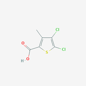 molecular formula C6H4Cl2O2S B2653482 4,5-Dichloro-3-methylthiophene-2-carboxylic acid CAS No. 854626-34-9