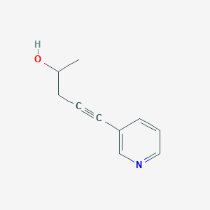 5-(Pyridin-3-yl)pent-4-yn-2-ol