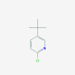 molecular formula C9H12ClN B2653606 5-(tert-Butyl)-2-chloropyridine CAS No. 102236-19-1