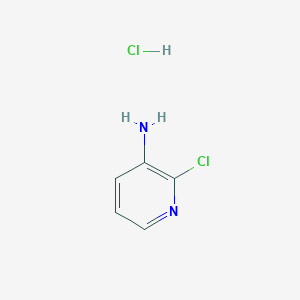 molecular formula C5H6Cl2N2 B2653829 2-chloropyridin-3-amine Hydrochloride CAS No. 94770-75-9
