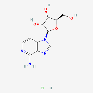 molecular formula C11H15ClN4O4 B2654020 3-Deazaadenosine hydrochloride CAS No. 86583-19-9