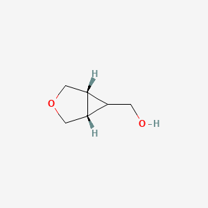 molecular formula C6H10O2 B2654068 cis-3-Oxabicyclo[3.1.0]hexane-6-methanol CAS No. 135577-15-0; 135637-92-2