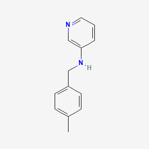 molecular formula C13H14N2 B2654127 N-[(4-甲基苯基)甲基]吡啶-3-胺 CAS No. 200279-80-7