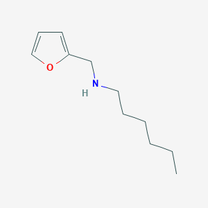 N-(furan-2-ylmethyl)hexan-1-amine