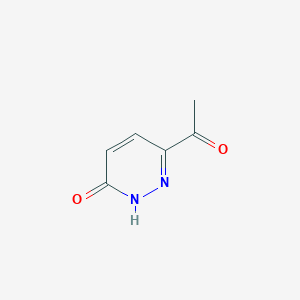 molecular formula C6H6N2O2 B2654651 6-Acetyl-2,3-dihydropyridazin-3-one CAS No. 19195-01-8