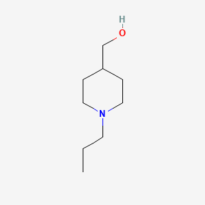 molecular formula C9H19NO B2654832 4-Piperidinemethanol, 1-propyl- CAS No. 328274-46-0