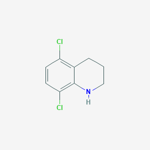 molecular formula C9H9Cl2N B2654869 5,8-Dichloro-1,2,3,4-tetrahydroquinoline CAS No. 1019385-18-2