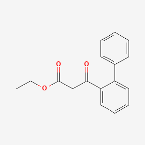 Ethyl (2-phenylbenzoyl)acetate