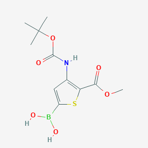 4-(N-BOC-Amino)-5-(methoxycarbonyl)thiophene-2-boronic acid
