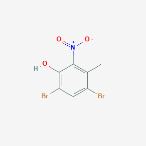 4,6-Dibromo-3-methyl-2-nitrophenol
