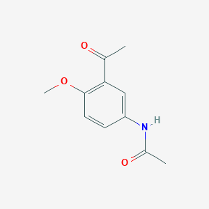 molecular formula C11H13NO3 B2655030 N-(3-acetyl-4-methoxyphenyl)acetamide CAS No. 51410-09-4