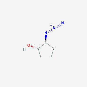 molecular formula C5H9N3O B2655187 (1S,2S)-2-azidocyclopentan-1-ol CAS No. 125356-51-6; 88807-02-7