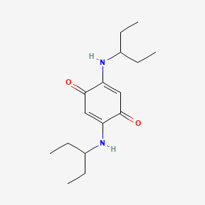2,5-Bis(pentan-3-ylamino)cyclohexa-2,5-diene-1,4-dione
