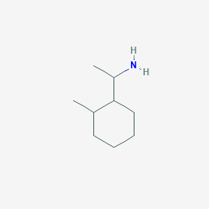 molecular formula C9H19N B2655225 1-(2-Methylcyclohexyl)ethan-1-amine CAS No. 1559719-98-0