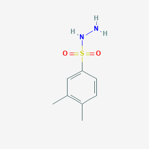 molecular formula C8H12N2O2S B2655254 3,4-Dimethylbenzenesulfonohydrazide CAS No. 725222-33-3