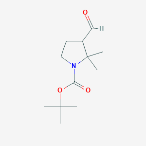 Tert-butyl 3-formyl-2,2-dimethylpyrrolidine-1-carboxylate