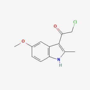 2-chloro-1-(5-methoxy-2-methyl-1H-indol-3-yl)ethanone