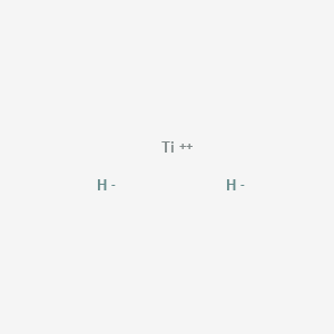 molecular formula H2 Ti B026554 二氢化钛 CAS No. 7704-98-5