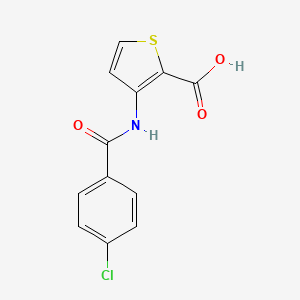 3-[(4-chlorobenzoyl)amino]thiophene-2-carboxylic Acid