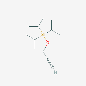 molecular formula C12H24OSi B2655461 Triisopropyl-prop-2-ynyloxy-silane CAS No. 145383-93-3