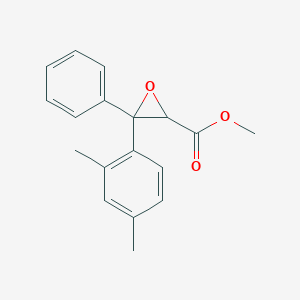 molecular formula C18H18O3 B2655488 Methyl 3-(2,4-dimethylphenyl)-3-phenyloxirane-2-carboxylate CAS No. 1507762-64-2